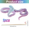 3D Printed Snake, 25.79 Inch Novelty 3D Printed Cobra 3D