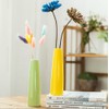 Tall Ceramic Flower Vase Ceramic Bud Vase Decorative Floral Centerpiece