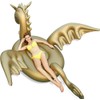 Giant Inflatable 103" Golden Dragon Pool Float - Luxy Float