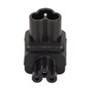 4PCS IEC320 C6 to IEC320 C5 Power Adapter Plug and