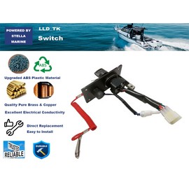 Main Key Switch Panel for Suzuki Outboard DF115 DF140 DF150 DF175 DF200 DF250 DF300 DF325 DF350 115-350HP 37100-98J07