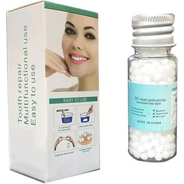 Dental Repair Kit – Replace Missing or Broken Tooth. Gaps Space Temporary Quick & Safe. Regain Your Confidence and Beautiful Smile in Minutes at Home!