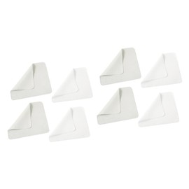 FOMIYES 2sets Microfiber Glasses Wipe Cloth Cleaning Cloth for Glasses Cell Phone Camera Monitor Tv 10pcs*2