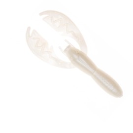 BAITFUEL Baby PACA Craw Creature Bait Infused with Supercharged X55 Formula Gel | 3.75-Inch, Pearl