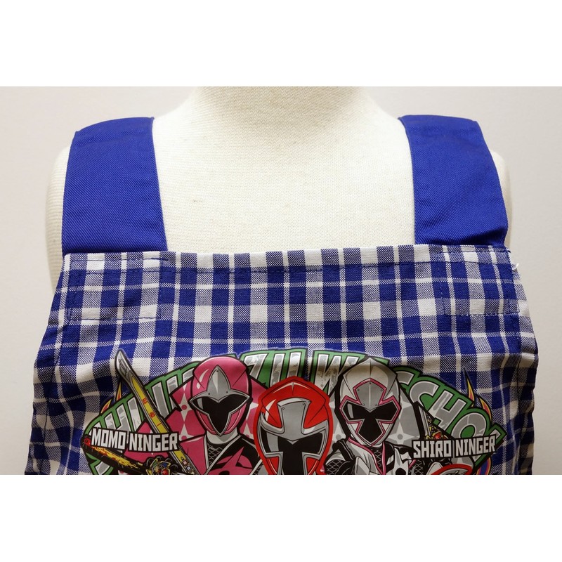 Shuriken Sentai Ninninger 46818 Children's Apron, 43.3 inches (110 cm)