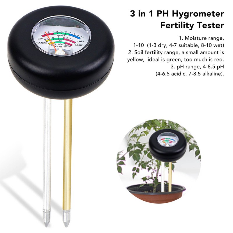 Soil Plant Water Meter Accurate Immediate Test Results Moisture PH