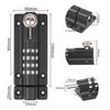 Weielt Digit Combination Locking Bolt, 4 Digit Sliding Lockable 120mm