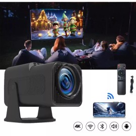Unbranded 4K Android11 Projector Native 720P Dual Wifi6 BT5.0 LED HDMI Video Home Cinema