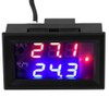 DC 12V Digital Display Adjustable Microcomputer Electronic Thermostat Intelligent Temperature