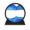 Flowing Sand Art Decor for Desks – Rotating Hourglass Landscape