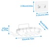 MASADI 3 Tier Soap Dish Holder, Wall Mounted Soap Tray