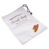 GSD Bread Bag with Drawn String of Cotton, Brown