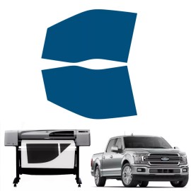 TintPro Premium Carbon Window Tint fits Ford F150 2015-2020 Crew Cab only, 2 fronts