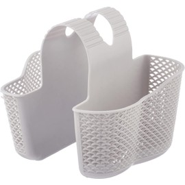 Over-the-Sink Holder - Durable Kitchen Sink Organizer with Quick Drain & Dry Design for Sponges and Accessories (Gray)