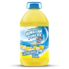 Hawaiian Punch Lemonade Fruit Juice Drink, 1 Gal Bottle, Caffeine-free, Carbonation-free, Gluten-free, Excellent Source Of Vitamin C, Less Than 100 Calories