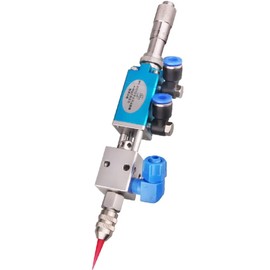 ELOKTHE New Thimble Type Precision Dispensing Valve- Micrometer Adjustment Pneumatic UV Glue Dispenser Valve 0.1ML