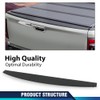 PIT66 1PC Tailgate Spoiler Cap Molding, Compatible with Dodge Ram