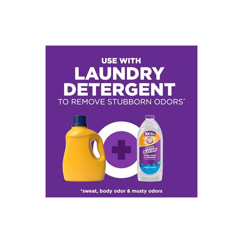 ARM & HAMMER Odor Blasters Deep Rinse and Revitalize Fabric