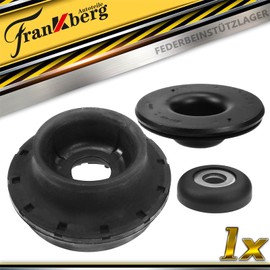 Frankberg 1x Strut Mount Front Axle Compatible with A1 2010-2018 A3 1996-2003 Leon 1999-2006 B.o.r.a 1998-2005 Golf 1991-2005 Replace# 357412331A
