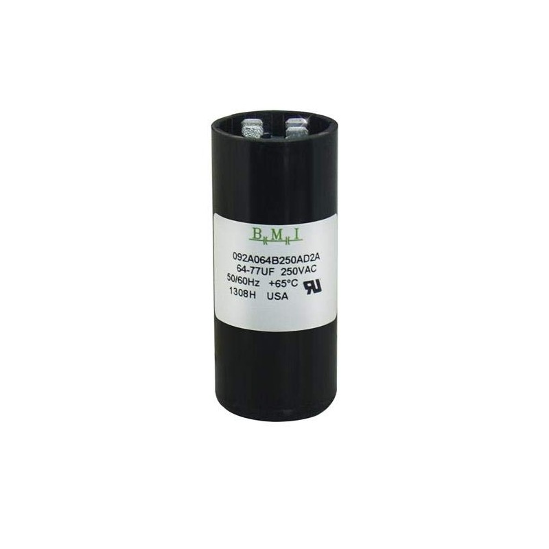 64-77 uF x 220/250 VAC - BMI Start Capacitor -
