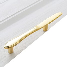 3 x Chrome Classic Retro Kitchen Cabinet Bar Drawer Handle with Screws