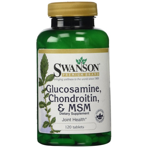 Glucosamine, Chondroitin & Msm 120 Tabs