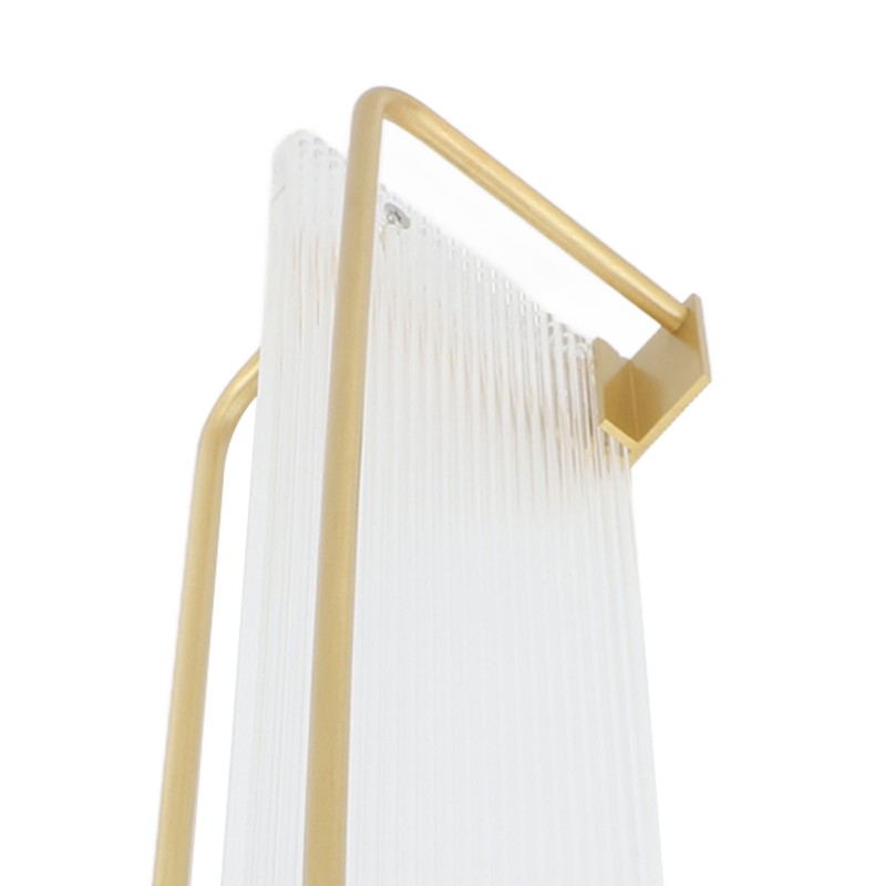 50cm Shower Caddy Wall Mount Shelf with Towel Hanger Acrylic