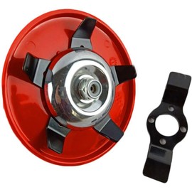 Weeding Disc, Dual-use Weeder Plate Lawn Mower Trimmer, Weeding Disk for Universal Mowers Head Brush Cutter Grass Cutting Machine (with Blade Adapter Kit)