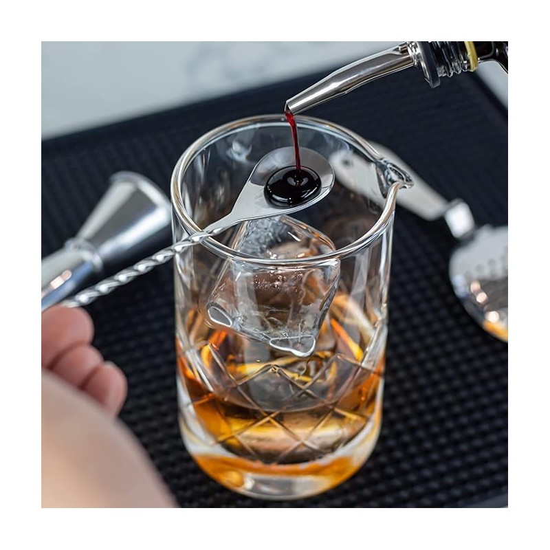 LALOCAPEYO Mode Double Cocktail Jigger with Measurements Inside, 30ml/40ml Jigger