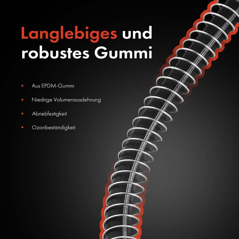 Frankberg Brake Hose Front Axle Right Driver Side Compatible with