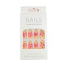 Almond Shaped Press on Nails Summer Medium False Nails with