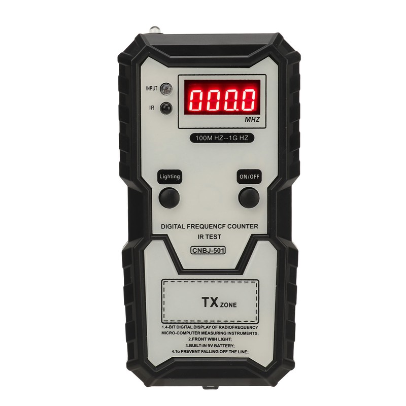 Remote Keys Infrared Frequency Tester 100M HZ to 1G HZ