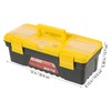 Operitacx 1pc Portable Tool Case Durable Multi Function Toolbox for