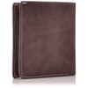 Hanatra M07-Black Italian Leather Bi-fold Wallet, Light and Small Wallet,