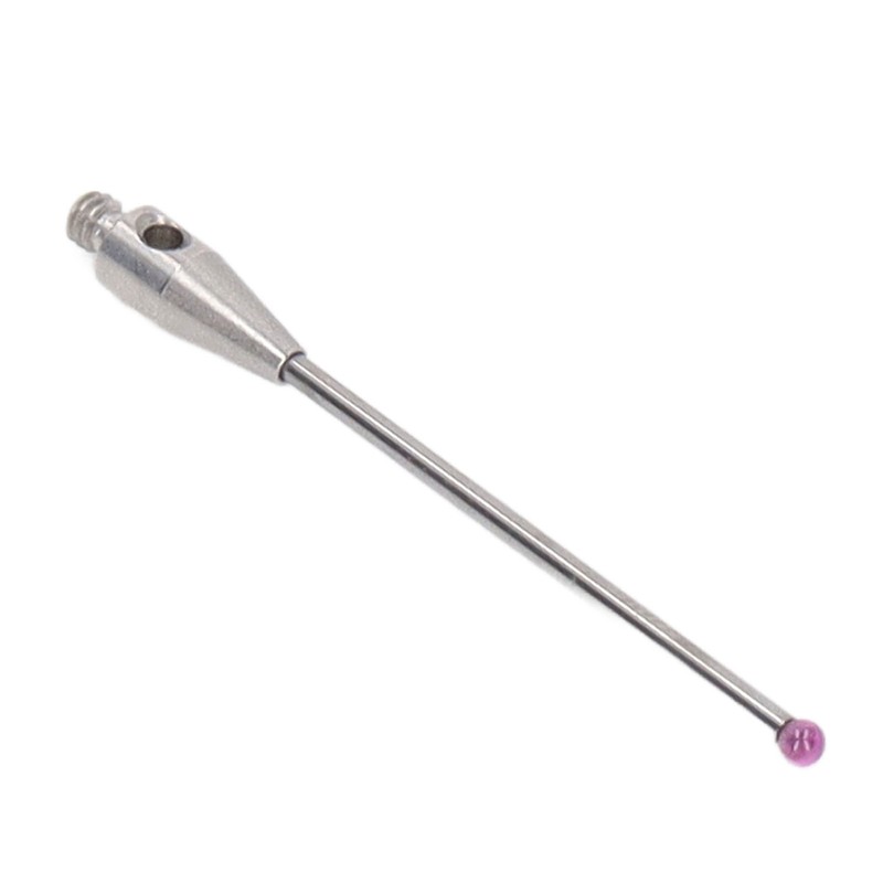 CMM Touch Probe Stylus Red Wear Resistant Ball Tungsten Carbide