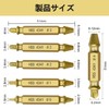 Drill Bit Set, Set of 6, Screw Removal Bit, Extractor,
