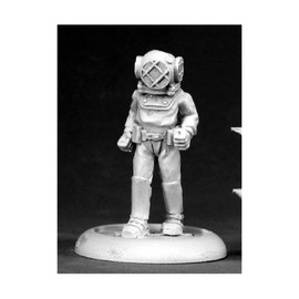 Deep Sea Diver Chronoscope Miniature Figures by Reaper Miniatures