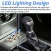 3 PCS LED Lighted Rocker Toggle Switch, 12V SPST 3
