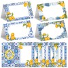 JESTAR 48Pcs Capri Lemon Place Cards Name Cards for Table