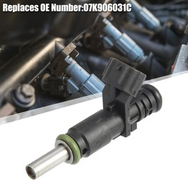 X AUTOHAUX 5 Pcs 07K906031C Car Fuel Injector Nozzle for VW Beetle Jetta 2.5L 2006-2014 for VW Passat 2012-2014 for VW Sportwagen 2010-2014 2.5L EA855