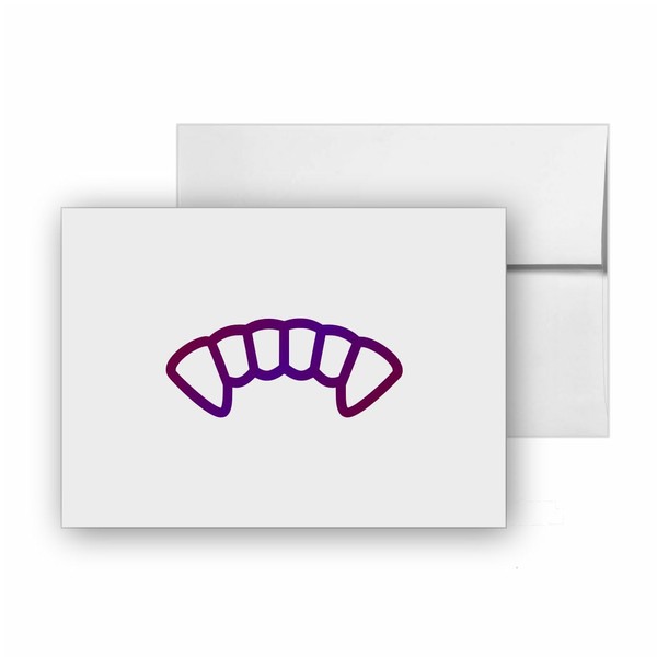 Vampire Teeth Halloween Fangs, quality blank cards CC-20062