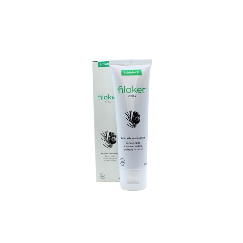 Filoker Cera 60ml - Anti-caída - antioxidante - Detiene la
