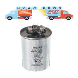 Rheem Ruud Protech Capacitor 35/5 uf 370vac 43-25133-12
