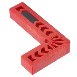 Walfront 90 Degree Positioning Squares Woodworking Corner Right Angle Clamping, 3" x 2"(7.62 x 5.08cm) 90° Positioning Aid Ruler for DIY Boxes Pictures Frames Cabinets Showcase