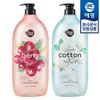 Shower Mate [Aekyung] Natural Body Wash 1.2kg x 2 - Yuzu x2 / 샤워메이트 [애경] 내추럴 바디워시 1.2kg x2개 - 유자 x2개