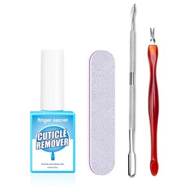 Cuticle Remover Kit: Nail Care with Cuticle Remover,Pusher, Cuticle Fork for Nourished and Radiant Skin. Nail Cuticle Remover,Cuticle Cream and Cuticle Softener for Nail Care 0.5 Fl Oz
