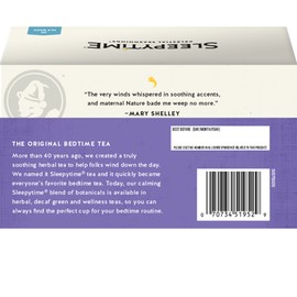 Celestial Seasonings Wellness Tea, Sleepytime Sinus Soother, 20 Count Box