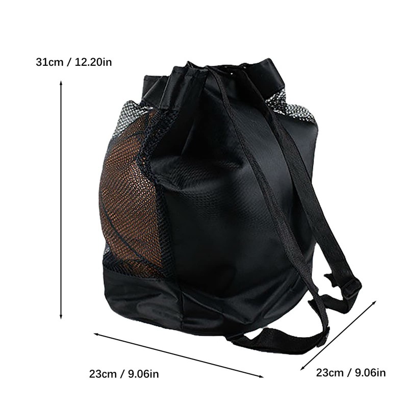 QUINTRA Basketball Backpack Fabric Single Shoulder Shoulder Bag Basketball Mesh