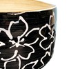 MINO WARE JAPAN Matcha Bowl, 200ml, Ceramic, Black, Japanese, Handmade,
