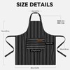 Riqiaqia 2 Pack Kitchen Cooking Aprons, Soft Cotton Apron with